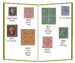 Richard's stamp collection (19389 bytes)
