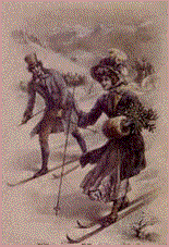 Victorians Skiing (15279 bytes)