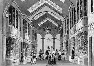 Burlington Arcade inside view