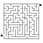 B&W Maze-a-Pix (A)